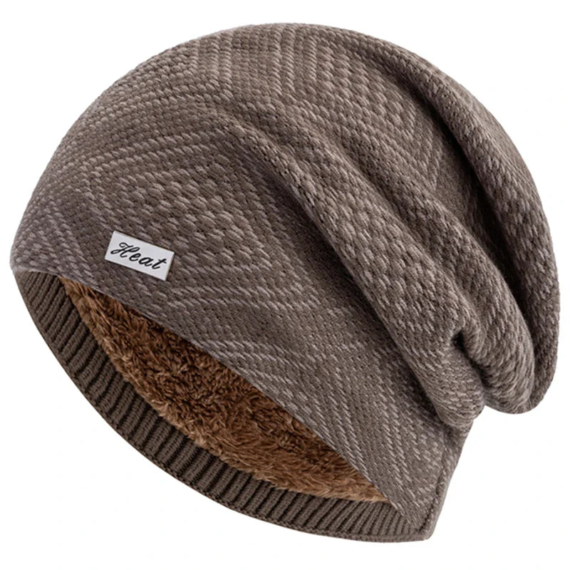 Warm Cable Knit Women's Slouch Beanie