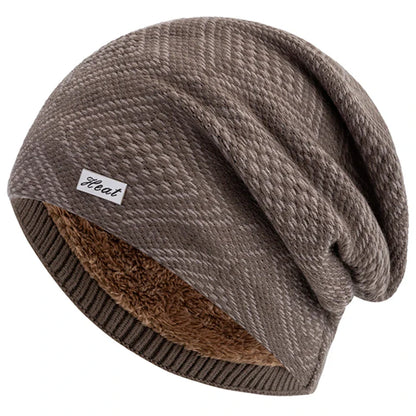 Warm Cable Knit Women's Slouch Beanie