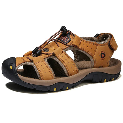 Breathable Leather Sandals