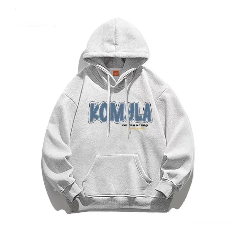 Relaxed Fit Soft Hoodie for Men