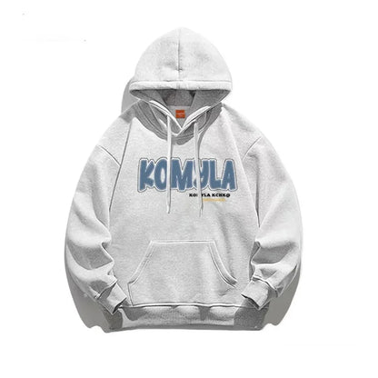Relaxed Fit Soft Hoodie for Men