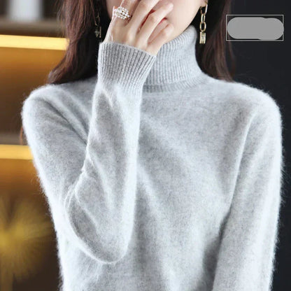 Luxury Soft Cashmere Crew Neck Winter Sweater