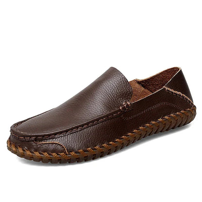 Bennett | Leather Loafers – Handmade Slip-On Shoes with Cushioned Comfort