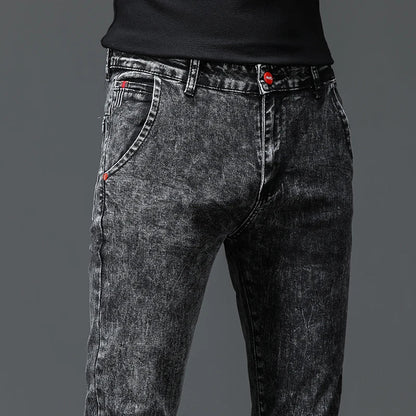 Men's Skinny Fit Dark Wash Jeans