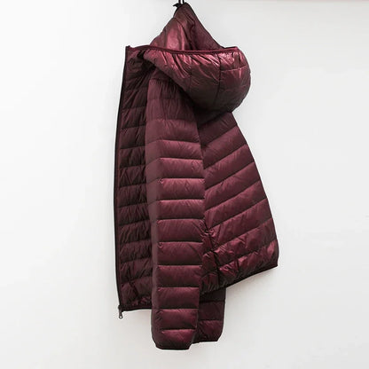 Warm Men's Down Filled Parka Winter Jacket
