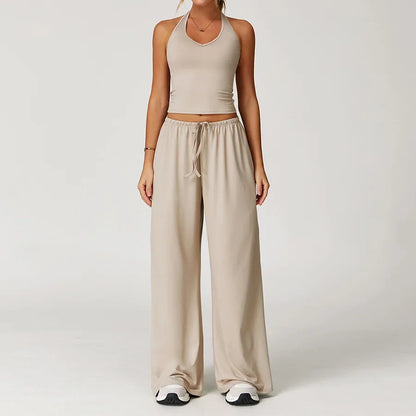 Ladies Bright Fitness Outfit