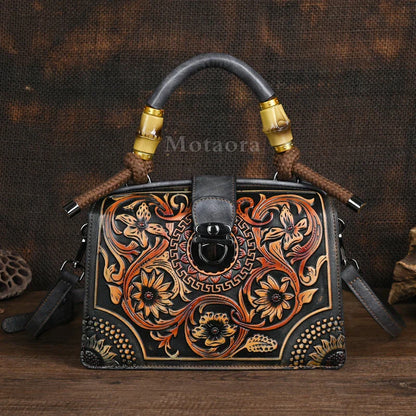 Classic Leather Look Crossbody Bag – Big Womens Shoulder Bag