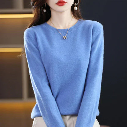 Warm Cozy Cashmere Blend Winter Sweater