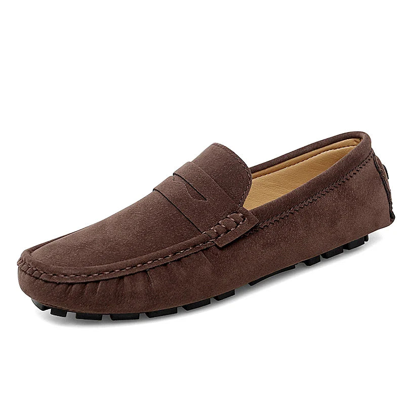 Comfortable Suede Leather Slip On Shoes