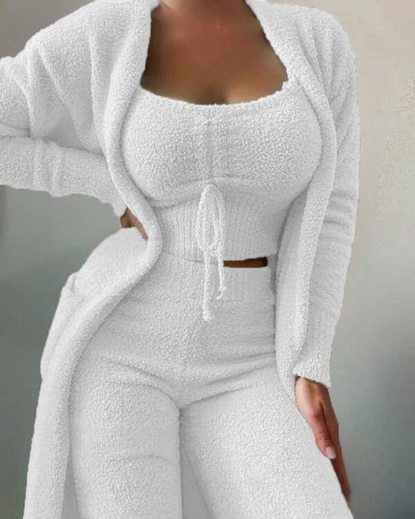 Warm Winter Clothing Set - Soft Cozy Sweater Outfit