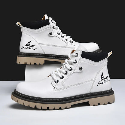 Regon Genuine Leather Boots
