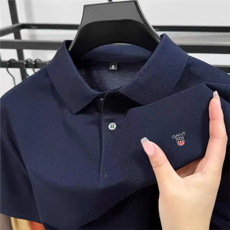 Classic Comfortable Men's Polo Shirt - Soft & Moisture Wicking