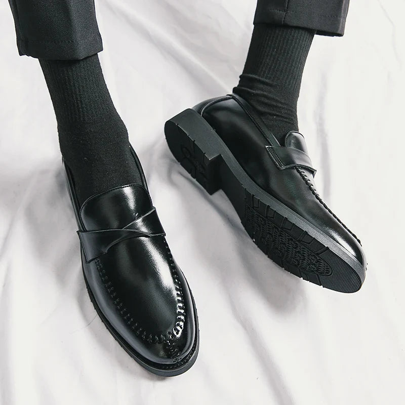 Teviot Genuine Leather Loafers