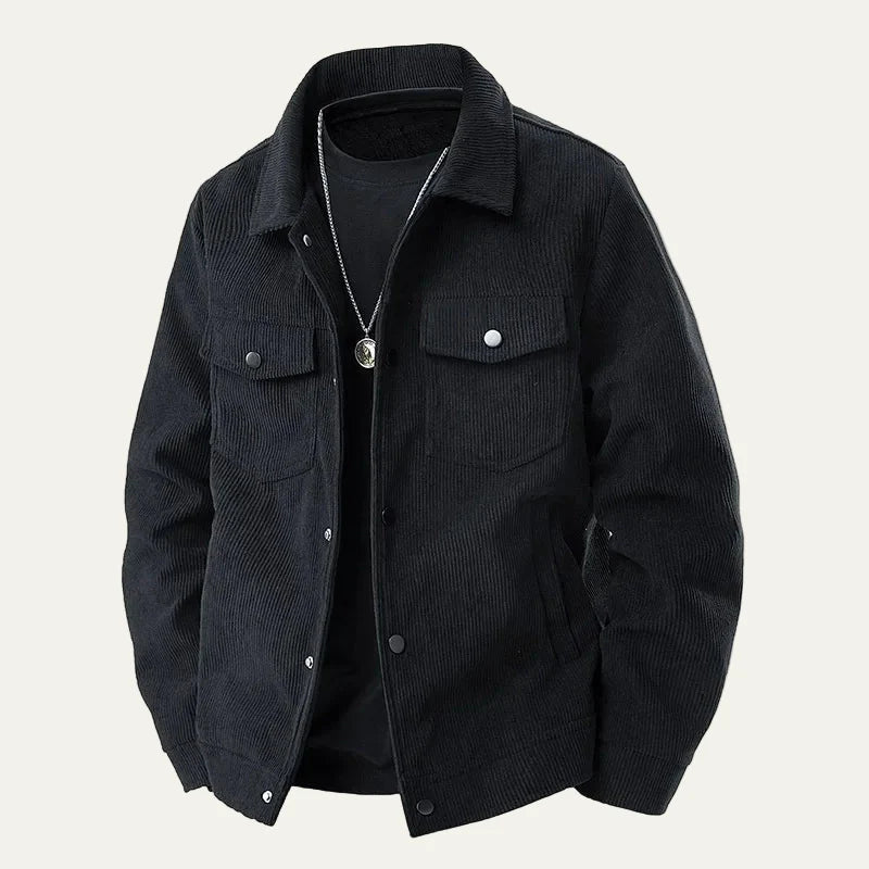 Men’s Wide Wale Corduroy Trucker Shacket