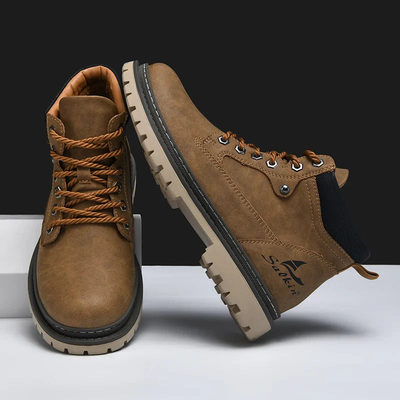 Regon Genuine Leather Boots