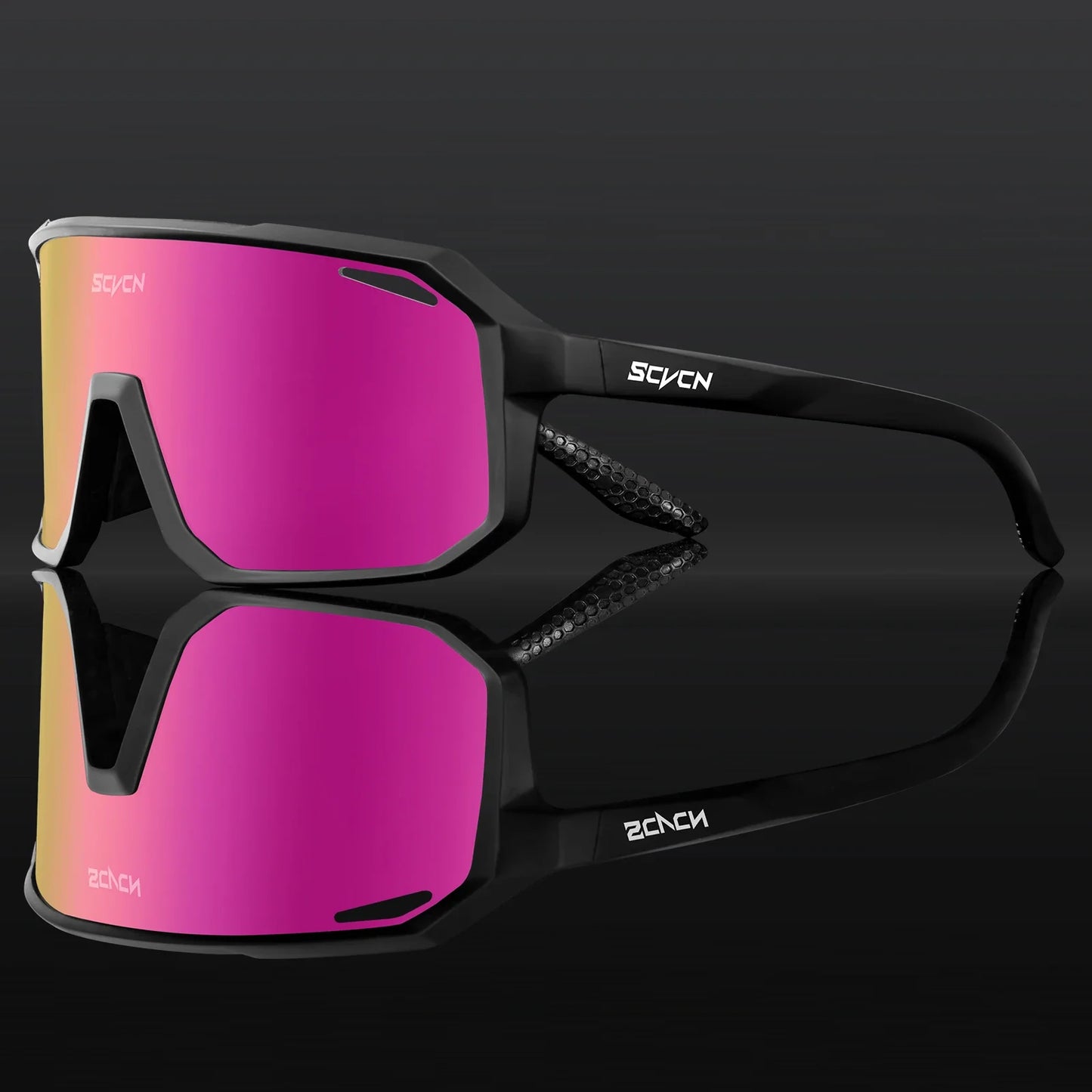 Men's Polarized Bike Sunglasses - Lightweight Athletic Shades