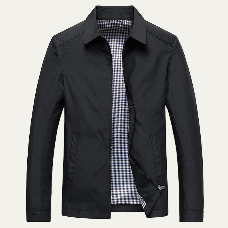 Men’s Classic Check Lined Full Zip Work Jacket