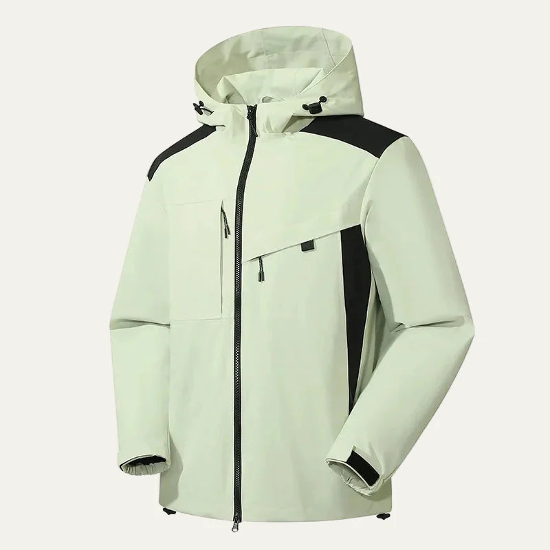Men’s Minimalist Casual Hooded Technical Jacket