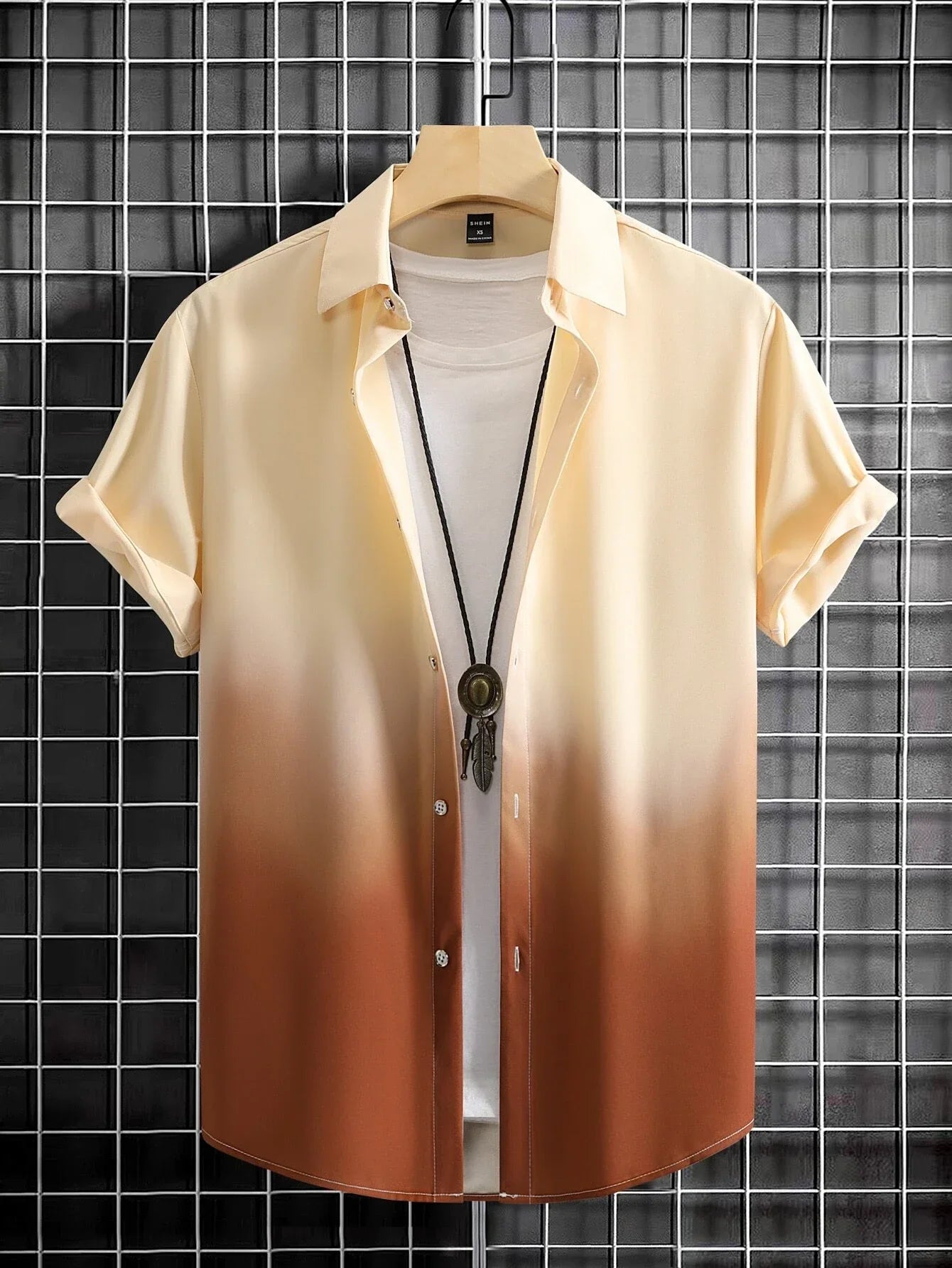 Colorful Graphic Short Sleeve Men's Tee