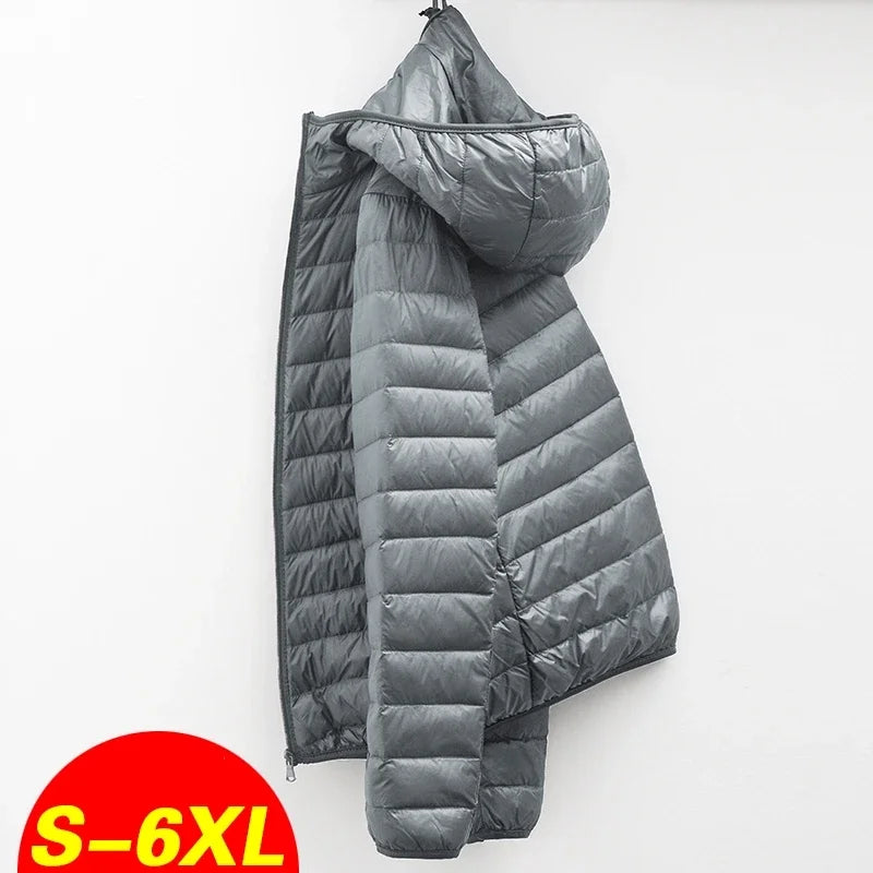 Warm Men's Down Filled Parka Winter Jacket - BritishElegance