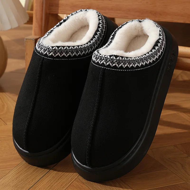 Cozy Warm Women's Plush Slipper Shoes