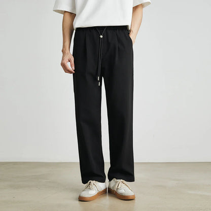 Comfortable Fit Drawstring Pants for Men