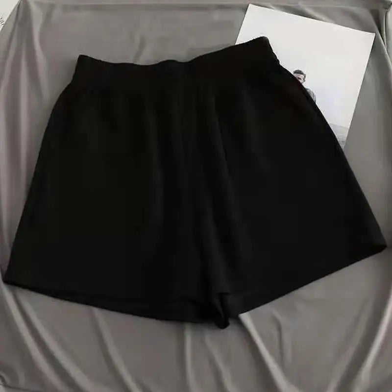 Relaxed Fit High-Waist Summer Shorts