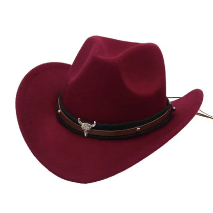 Classic Country Felt Cowboy Hat