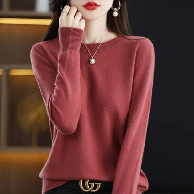Soft Women's Pure Wool Winter Sweater