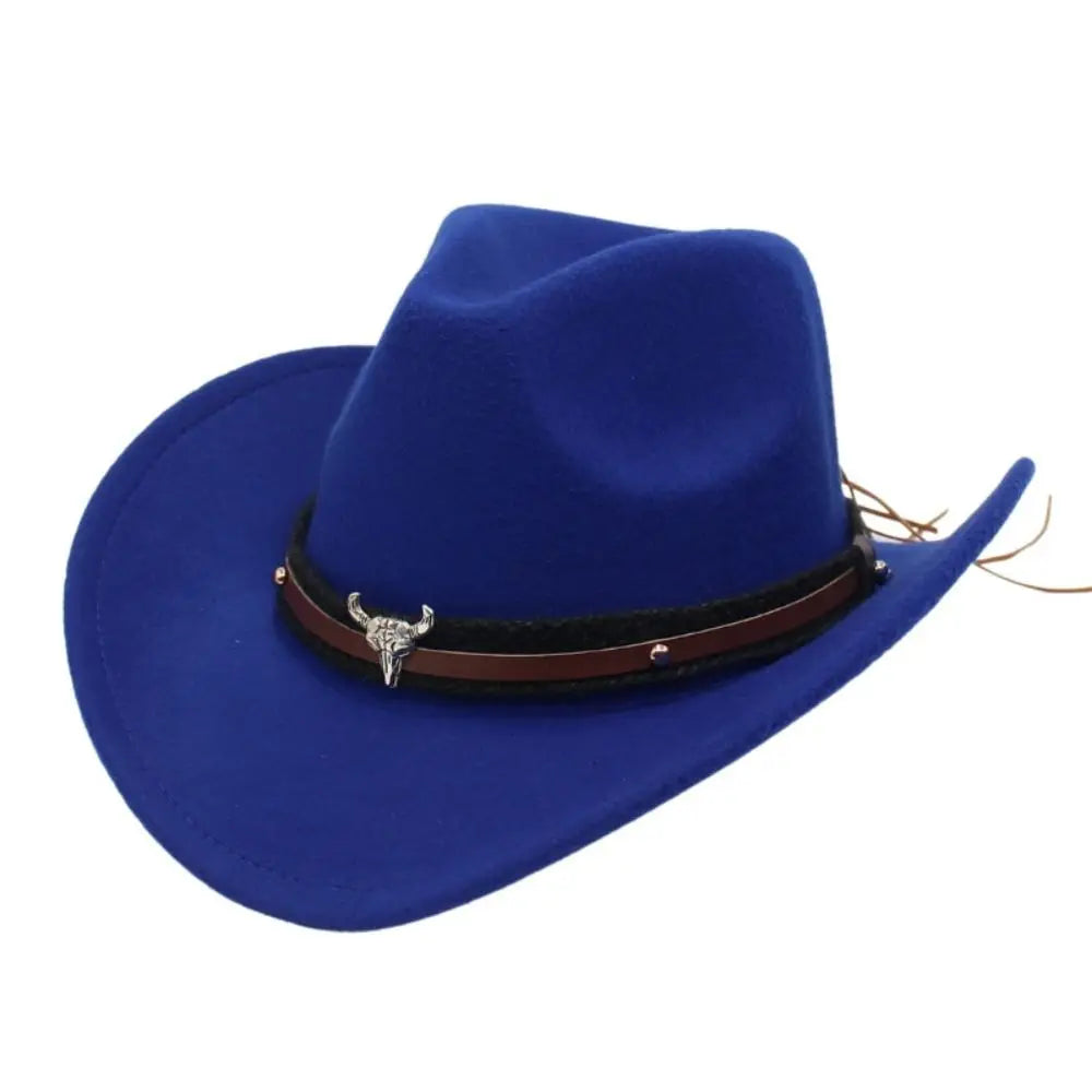 Classic Country Felt Cowboy Hat