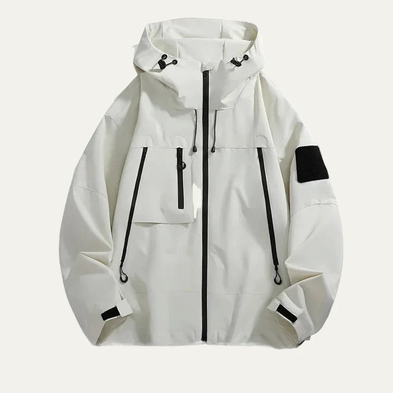 Men’s Relaxed Technical Hooded Utility Jacket