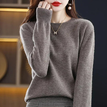 Warm Cozy Cashmere Blend Winter Sweater
