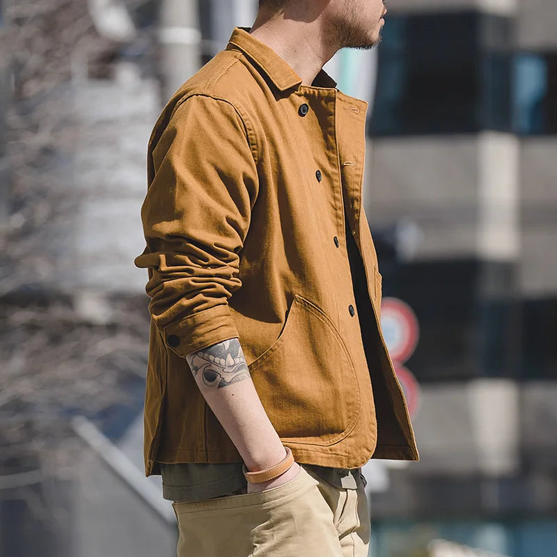 Mason – Mens Bomber Jacket - Stylish & Functional | Multi-Pocket Jacket