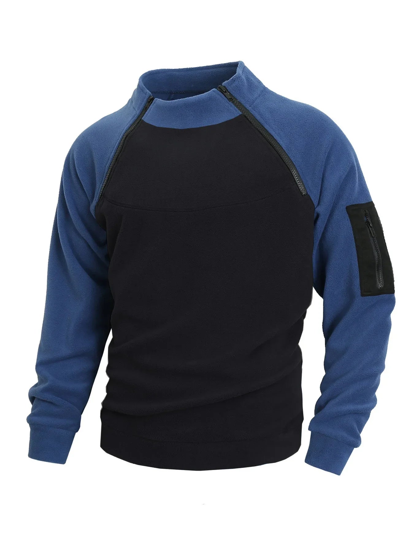 Slim Fit Mens Full Zip Hooded Sweatshirt - BritishElegance