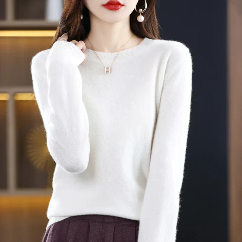 Warm Cozy Cashmere Blend Winter Sweater