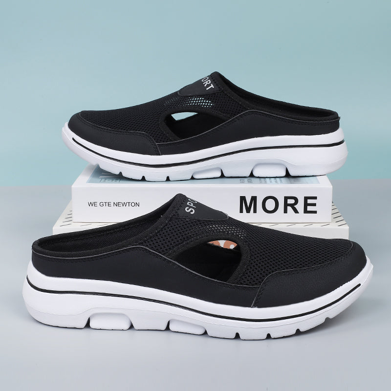 Men's Comfortable Slip-On Shoes - Lightweight Breathable Clogs