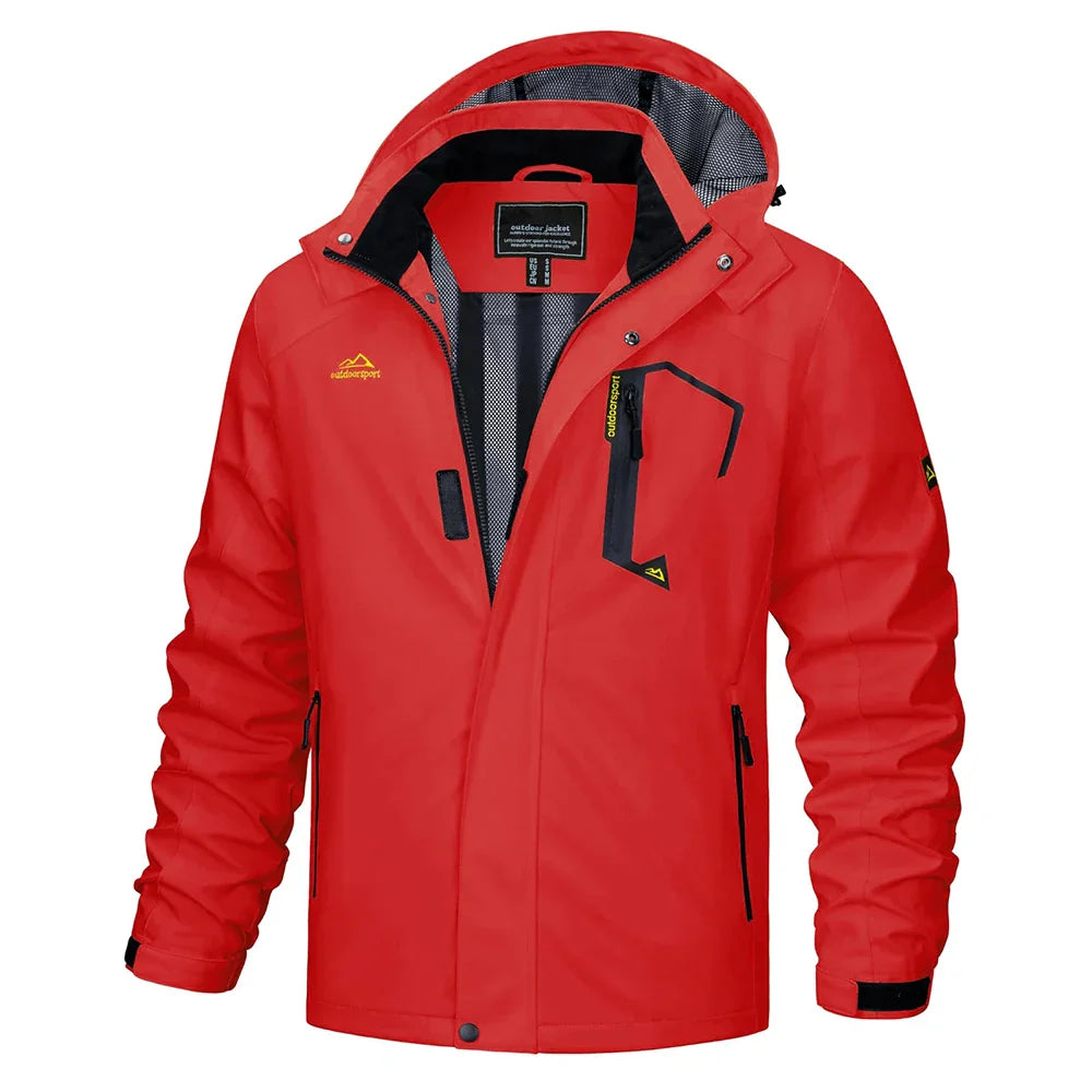 Waterproof Breathable Men's Windbreaker Jacket