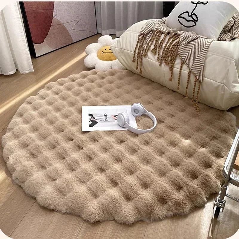 Soft Circle Mat in Scandinavian Design