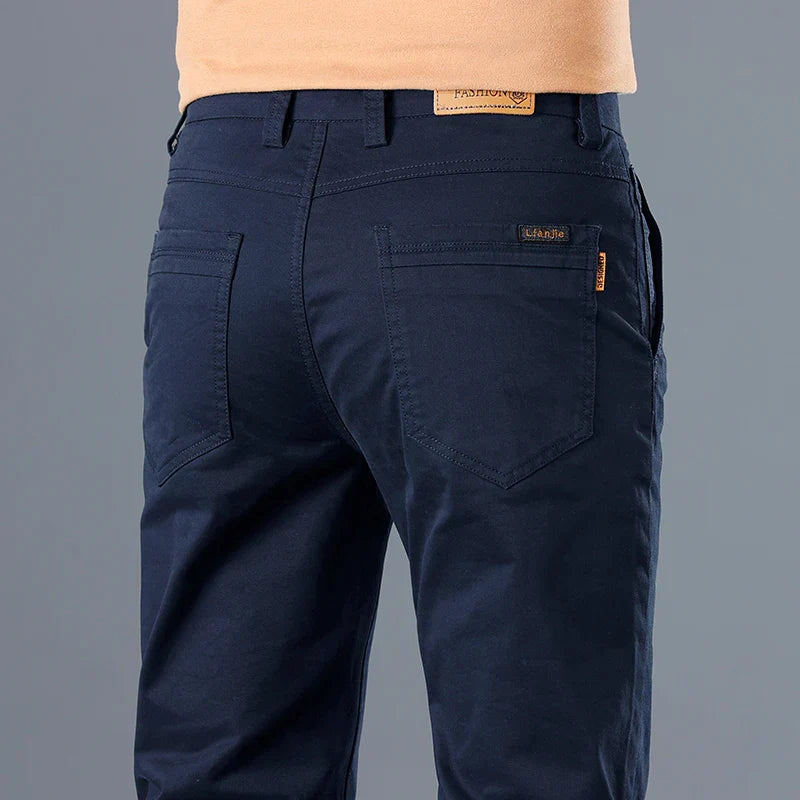 Men's Slim Fit Formal Office Trousers