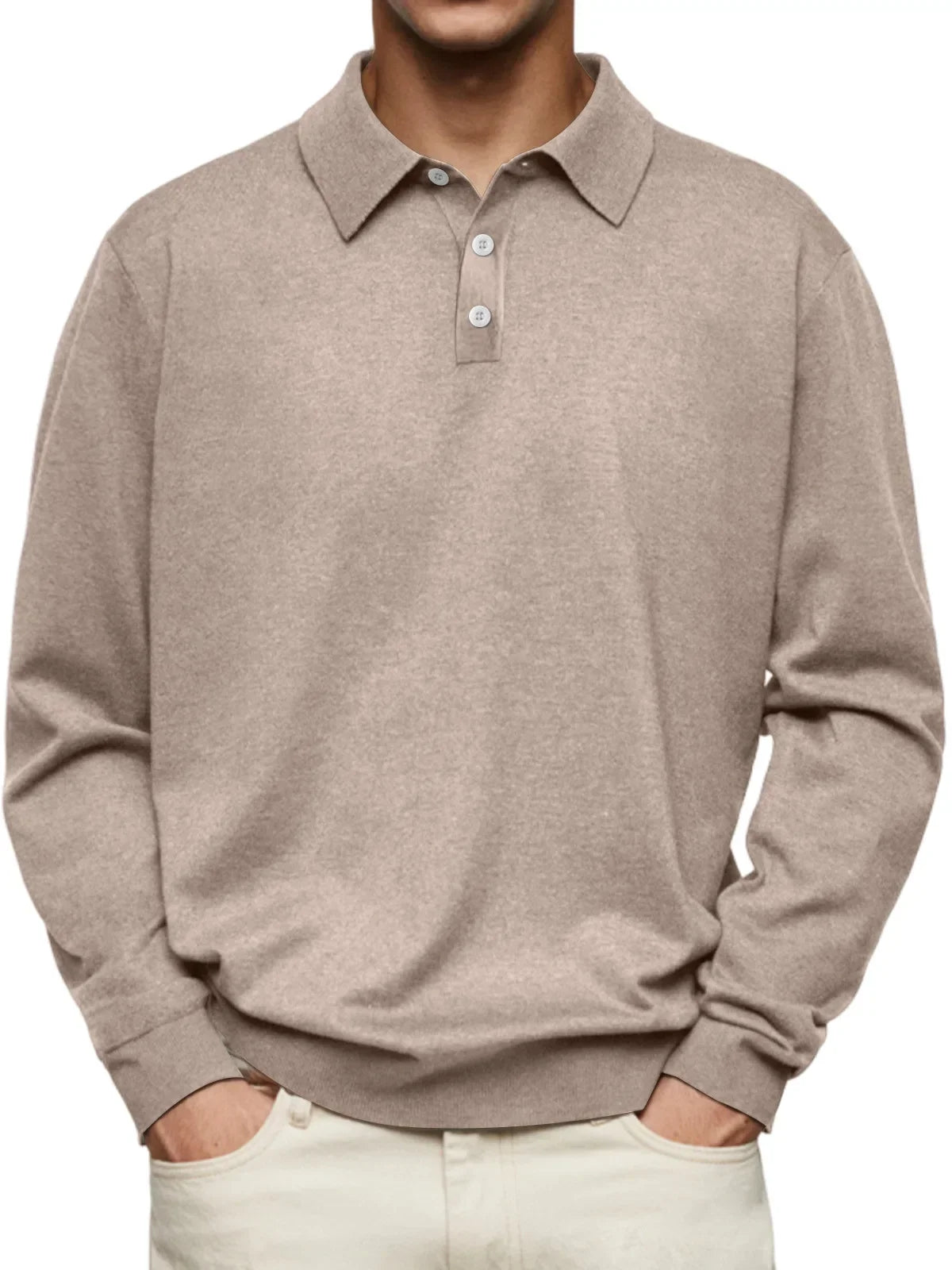 Men's Classic Fit Relaxed Polo Shirt