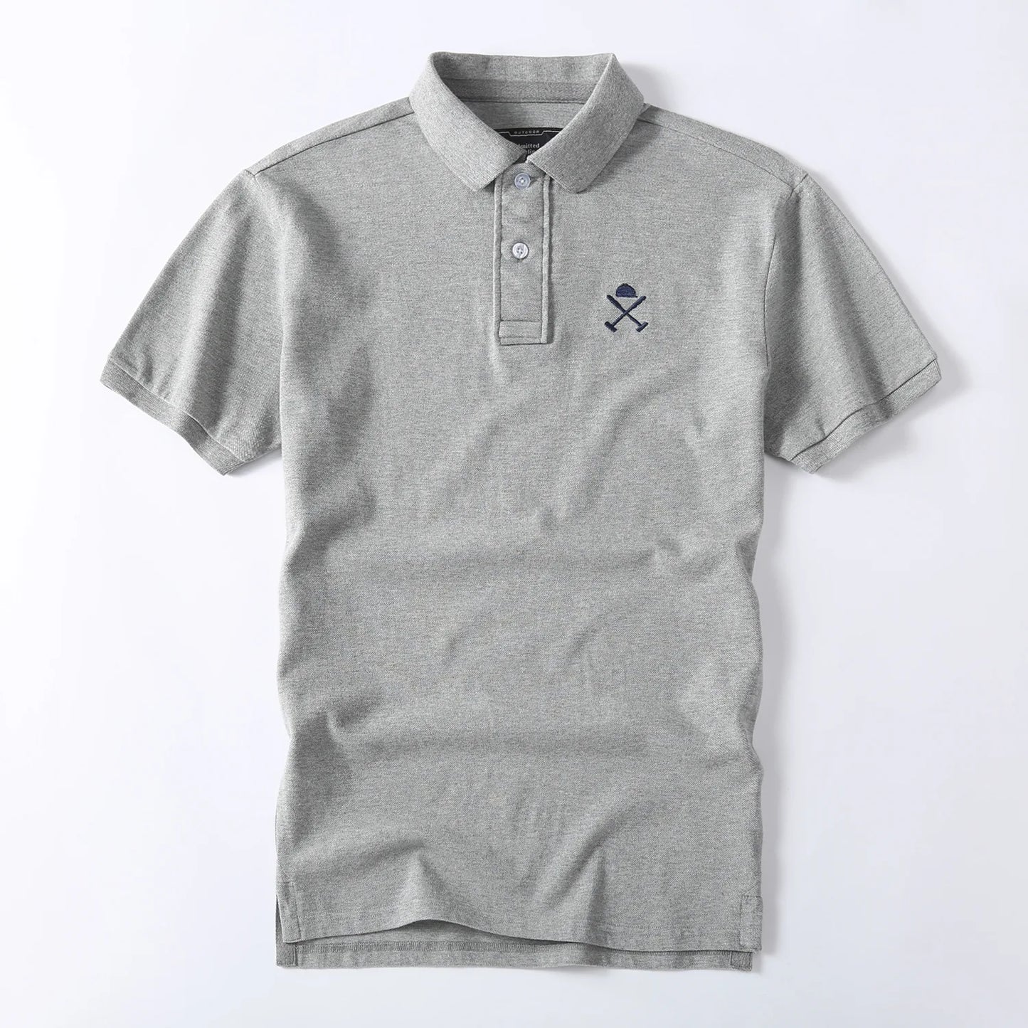 Lightweight Camo Short Sleeve Mens Polo Shirt