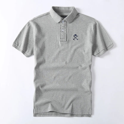 Lightweight Camo Short Sleeve Mens Polo Shirt