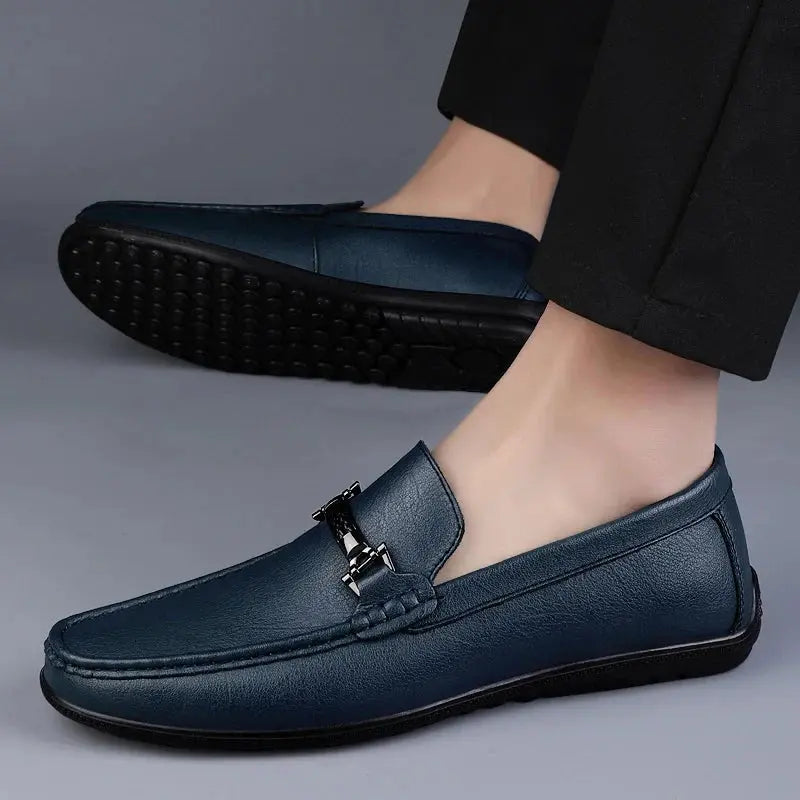 Vecchia | Leather Loafers – Classic Sophistication with Modern Detail