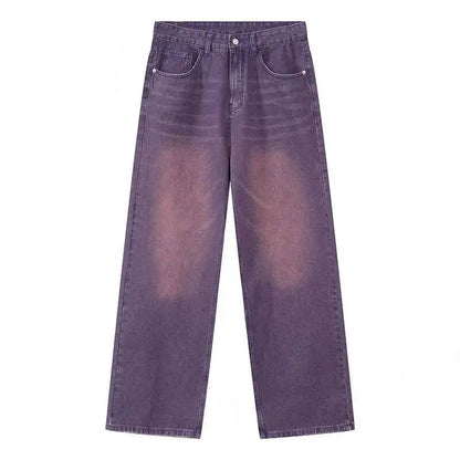 Relaxed Fit Distressed Mens Vintage Jeans