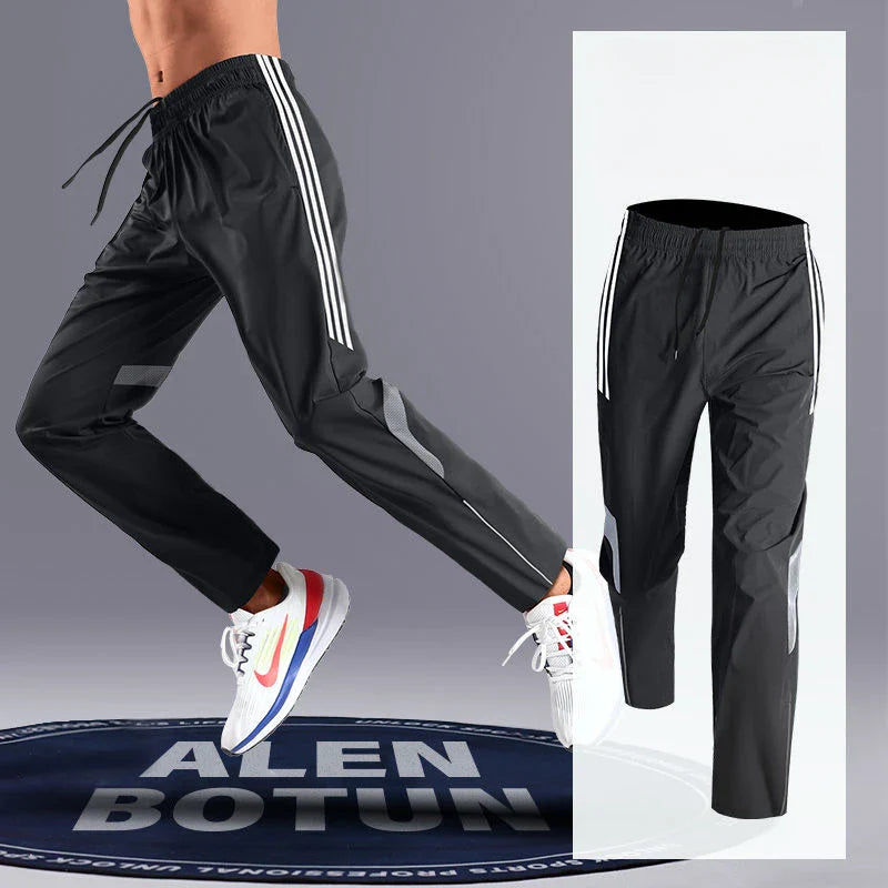 Breathable Athletic Men's Dry Fit Straight Leg Pants