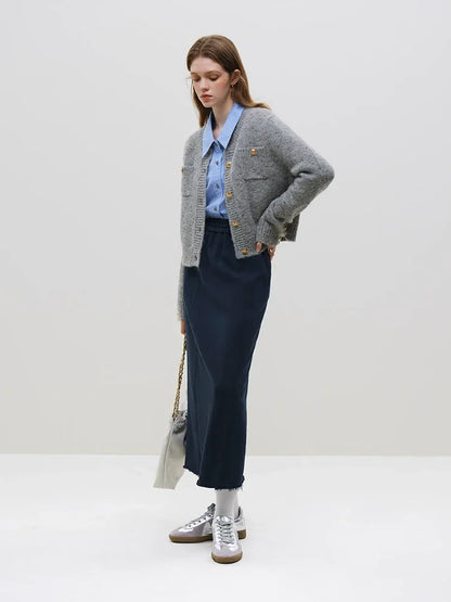 Cozy Wool Sweater Vest for Women