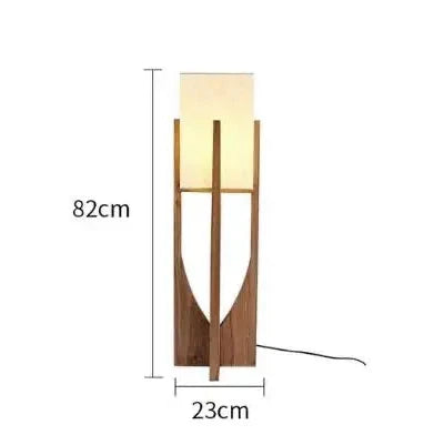 Rustic Wooden LED Pendant Light Natural Wood Tone