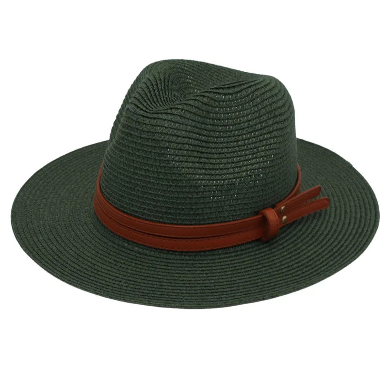 Lightweight Natural Fiber Summer Sun Hat