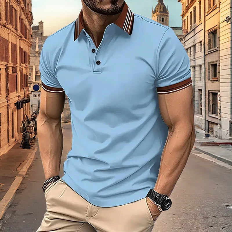 Comfortable Classic Men's Polo Shirt