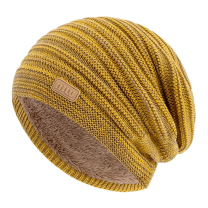 Casual Stripe Warm Winter Hat